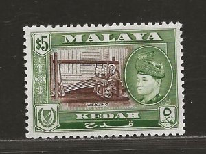 MALAYA - KEDAH  SC# 93  FVF/MNH