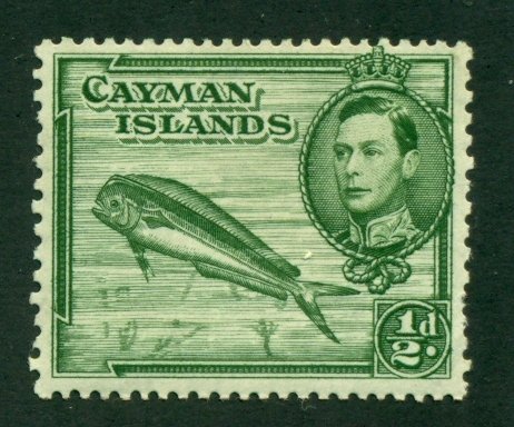 Cayman Islands 1938 #101 MH SCV (2020) = $0.75