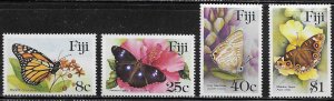 Fiji Scott #'s 523 - 526 MNH