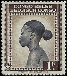 BELGIAN CONGO   #196 USED (1)