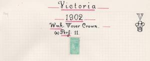 COLLECTION OF VICTORIA STAMPS