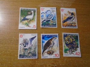 Bulgaria  #  3328A-F   MNH   Birds