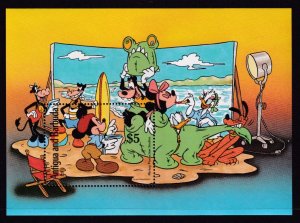 Antigua 1322 Disney's Souvenir Sheet MNH VF