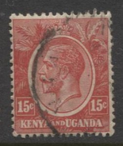 STAMP STATION PERTH KUT #24 KGV Definitive Used