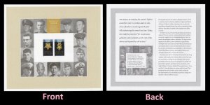 US 4822a-4823a 4823d Medal of Honor Korean War forever pane (2 stamps) MNH 2014