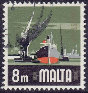 Malta - 1973 - Scott #457 - used - Industry