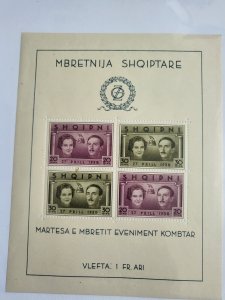 Stamps Albania Scott #289 nh