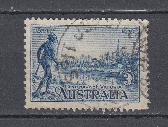 J45881 1934 australia used #143a perf 11 1/2