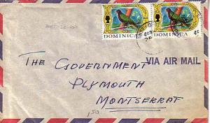 Dominica, Airmail, Birds