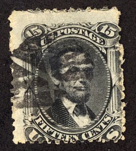 U.S. #77 USED DIST. ON BACK
