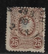 Germ. Sc # 33 / Mi. 35a used L3