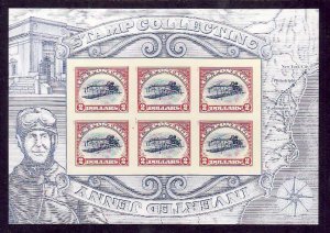 USA-Sc#4806- id12-unused NH sheet-Planes-Inverted Jenny-2013-