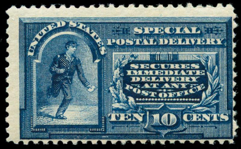 momen: US Stamps #E4 Mint OG NH CV $2,000