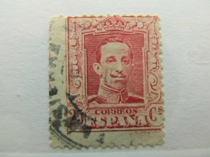 Spain Spain España Spain 1922-30 25c Perf error fine used stamp A4P6F109-