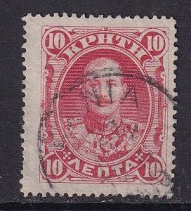 Crete #52 used 1900 Price George  10 l