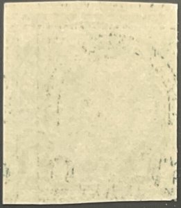 Scott #575 1923 1¢ Benjamin Franklin imperforate MNH OG VF