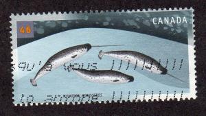 Canada #1868 - Used - Narwhals (cv $0.30)