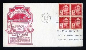 # 889 to 893 First Day Covers with various cachets dated 1940 - # 2