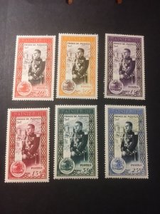 Monaco sc 247-252 MNH