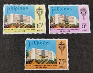 Philippines 60th Anniv San Luis University 1973 School Education (stamp) MNH