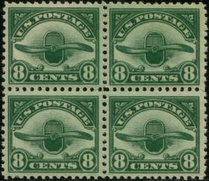 #C4 VF-XF OG NH BLOCK OF 4 CV $160.00 BP6284