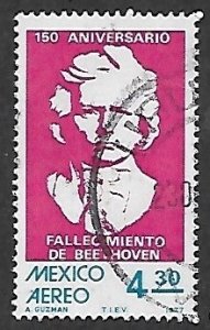 Mexico # C542 - Ludwig van Beethoven - used.....{P3}