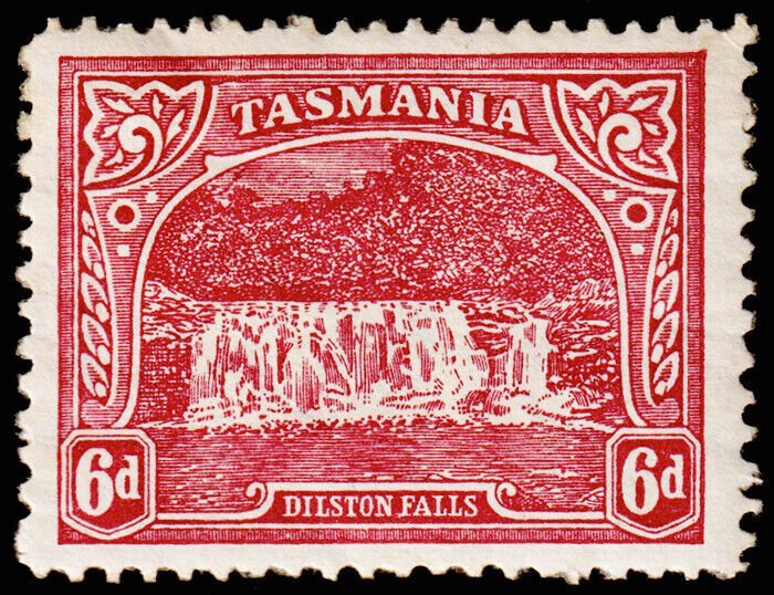 Tasmania Scott 107 (1905) Mint LH F-VF, CV $85.00 M