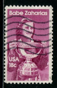 1932 US 18c Babe Zaharias, used