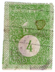 (I.B) France Colonial Revenue : Vietnam (Hanoi) Market Tax 4c
