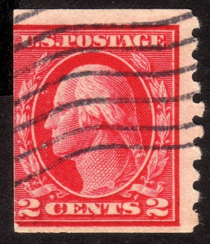 1912, US 2c Washington, Used, Scott #413