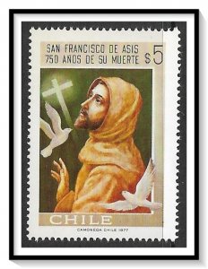 Chile #507 St Francis Of Assisi MNH