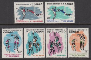 Congo Democratic Republic 528-533 Sports MNH VF