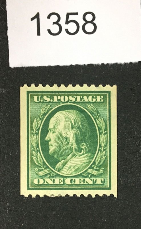 MOMEN: US STAMPS # 385 MINT OG H XF-SUP LOT #F 1358