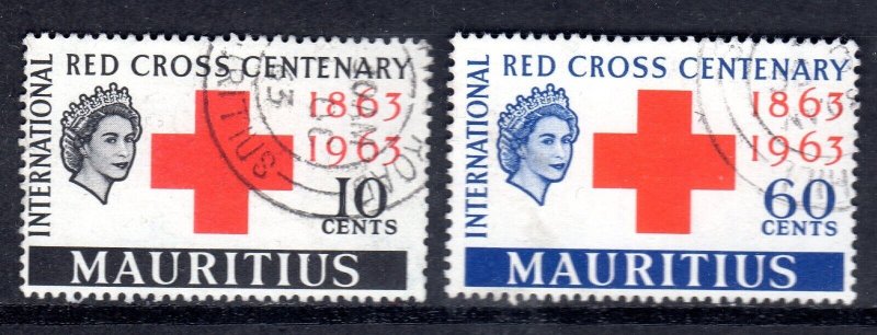 MAURITIUS  +1963 + Red Cross  + LMM + 