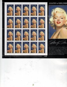 Marilyn Monroe 32c US Postage Sheet #2967 VF MNH