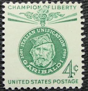 US #1168 MNH Single, Garibaldi, SCV $.25