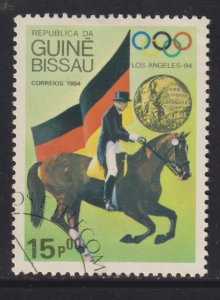 Guinea-Bissau 613 Flag, Medal & Olympic Winner 1984