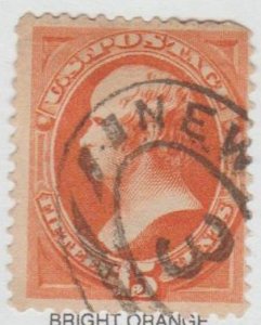 U.S. Scott #152 Webster Stamp - Used Single
