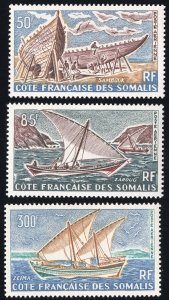 Somali Coast Stamps # C32-4 MLH VF Scott Value $29.00