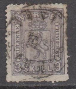 Norway #13 Fine Used CV $160.00  (B10962)