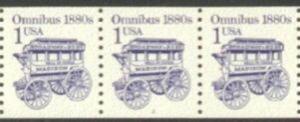 US Stamp #2225b MNH - Omnibus Transportation Coil PS3 #2 Dull Gum No Tag