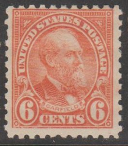 U.S. Scott #587 Garfield Stamp - Mint Single