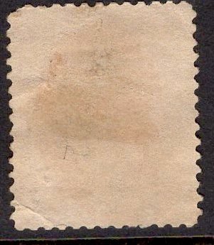 US Stamp #214 3c Vermillion Washington USED SCV $50