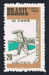 Brazil 1124,MNH.Michel 1213. Cearense Water Sports Club,Fontaleza,40,1969.