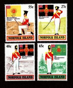 Norfolk Island # 302-305 Mint NH!