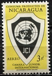 Nicaragua; 1961: Sc. # C476:  MLH Single Stamp