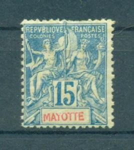 Mayotte sc# 7 mh cat value $17.50