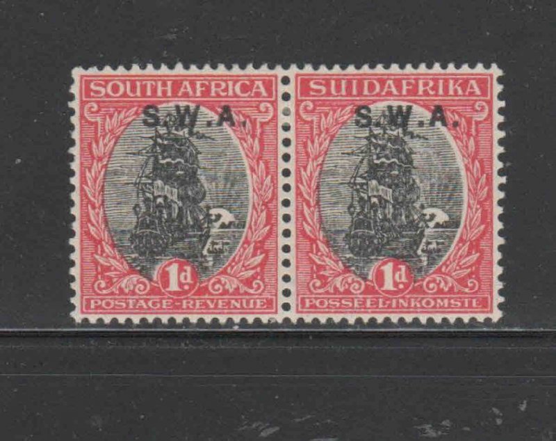 SOUTH WEST AFRICA #107  1930  1p  VAN RIEBEEKS SHIP    MINT VF LH O.G