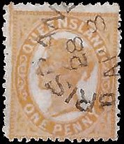 QUEENSLAND   #104 USED (1)