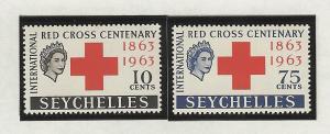Seychelles  mnh S.C,# 214 - 215